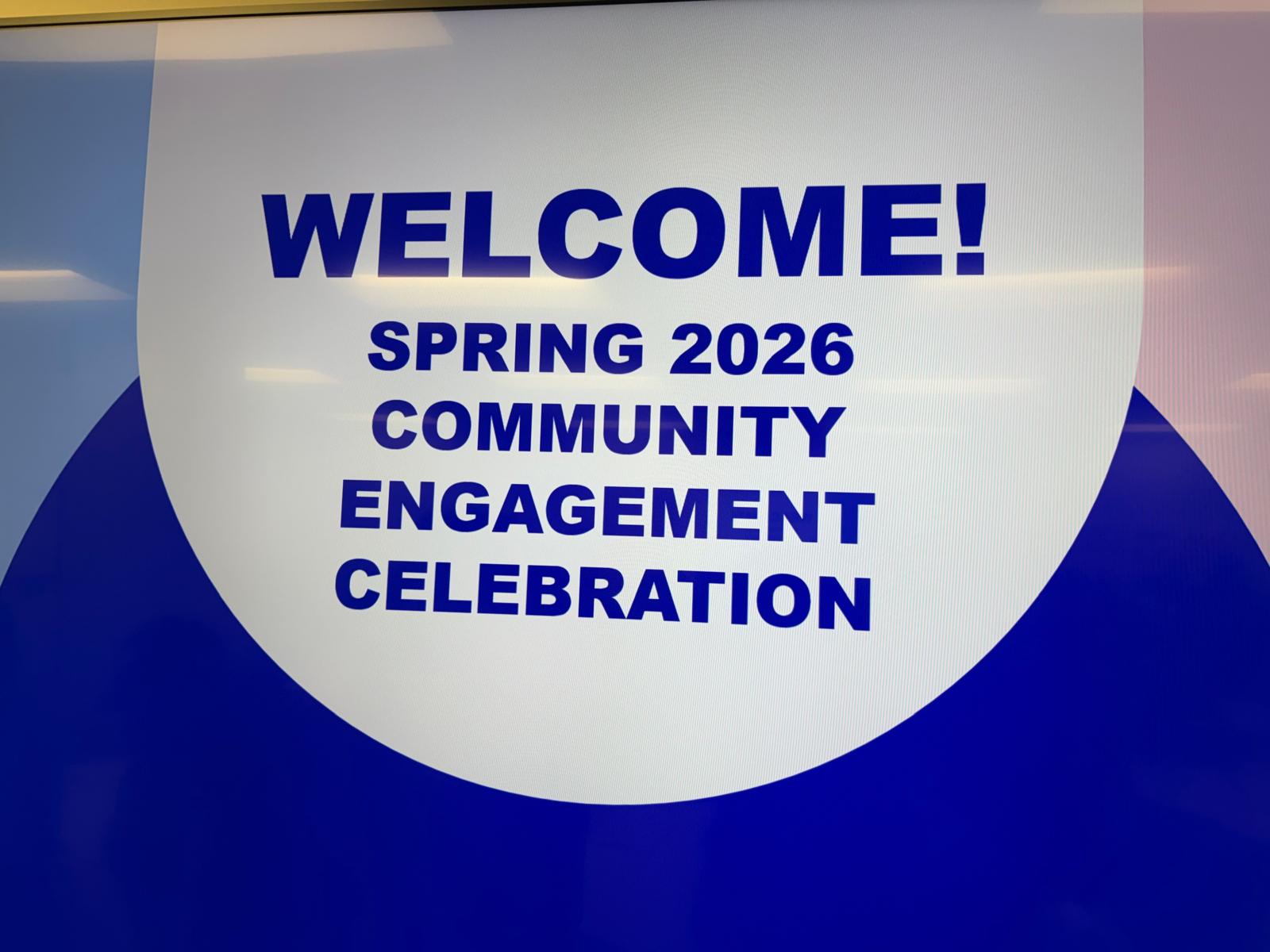 Spring 2026 Community Engagement Celebration